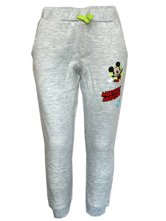 Kids Sweatpants Gray Mickey Mouse
