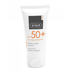 Ziaja SPF50 Gefärbte Creme 50ml