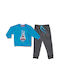 Reflex Kids Sweatpants Set Light Blue 2pcs