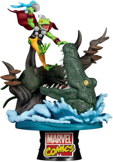 Beast Kingdom Marvel Comics Throg D-Stage Figur Sammlerstück 15cm