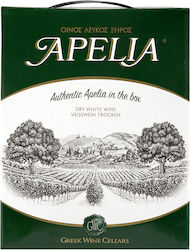 Apelia Λευκός Οίνος Σε Ασκό 3 lt