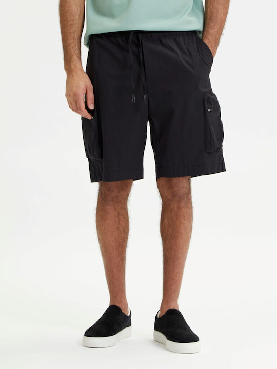 Selected Herrenshorts Cargo Schwarz