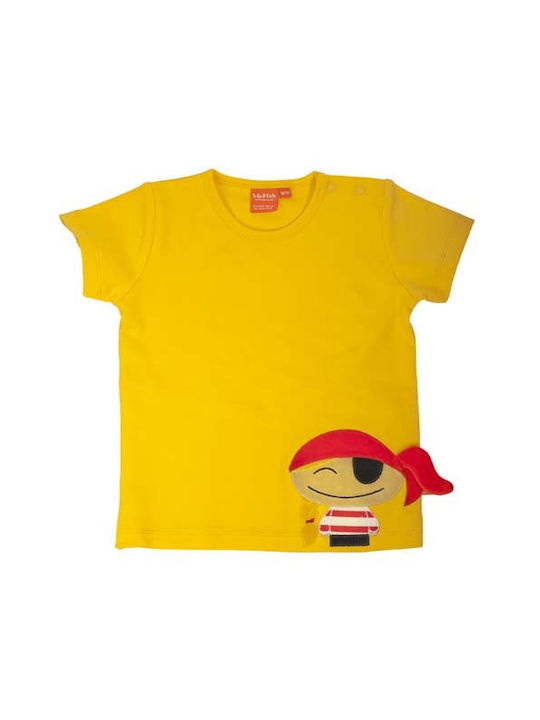 Lipfish Kids T-shirt Yellow