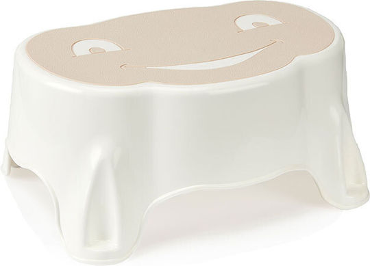 Thermobaby Single Kids Step Stool Bath Beige Babystep