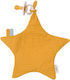 Saro Πανάκι Μωρού Crinkle Star Πορτοκαλί