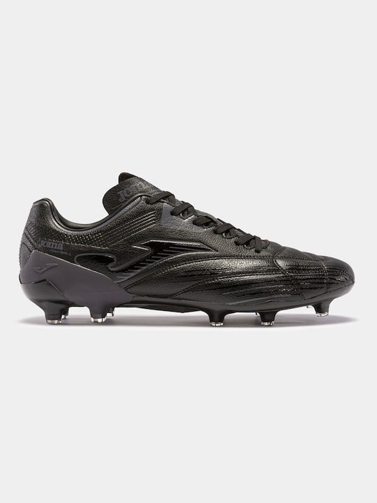 Joma Score 2301 FG Niedrig Fußballschuhe mit Stollen Schwarz