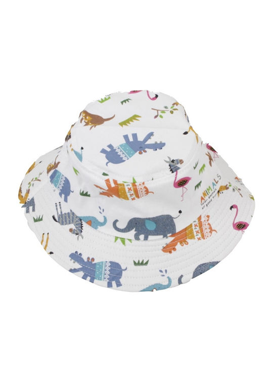 Babykids Palarii copii Bucket Tesatura Alb