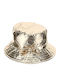 Monnalisa Kids' Hat Bucket Fabric Beige