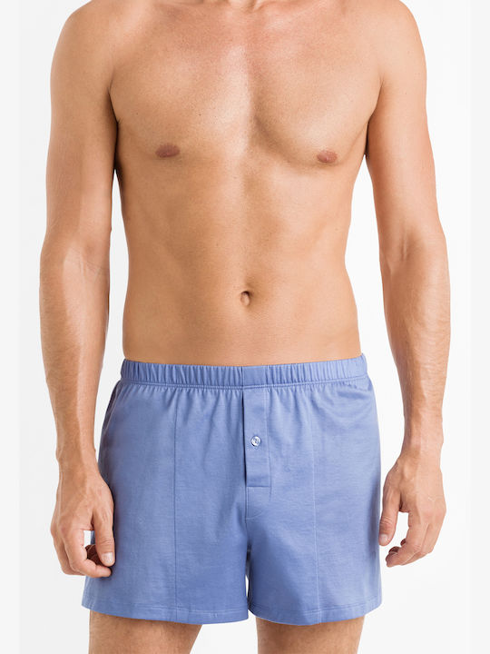 Hanro Men's Boxer Blue