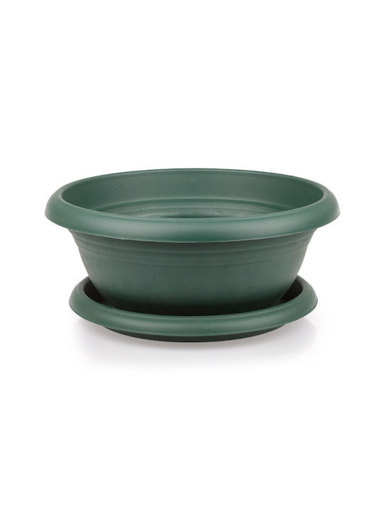 Flower Pot 50x19cm in Green Color