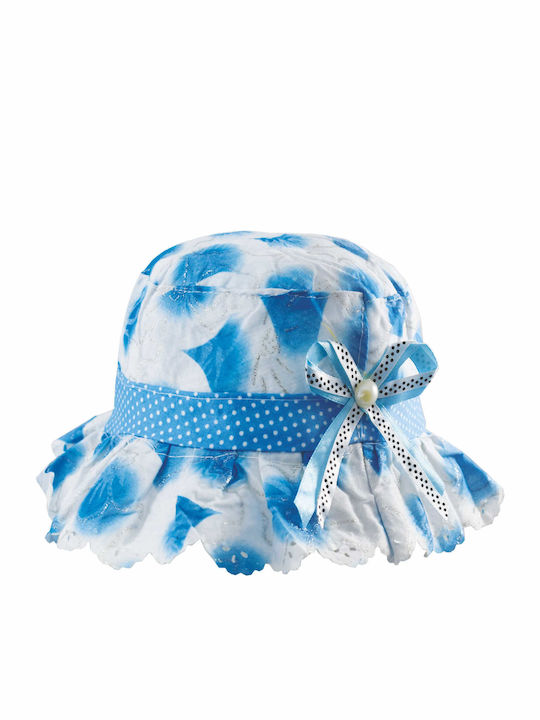 Aria Παιδικό Καπέλο Bucket Υφασμάτινο Μπλε
