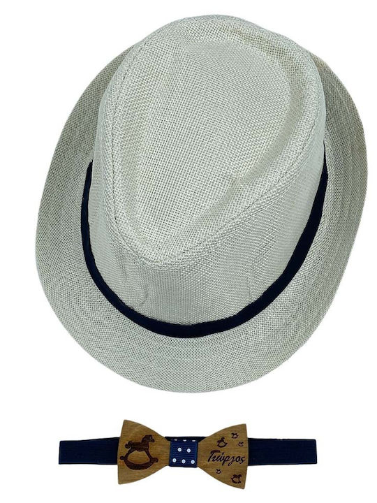 Bonjour Bebe Kinderhut Fedora Beige