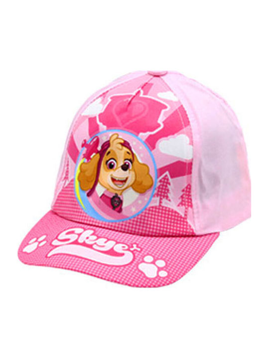 Setino Kinderhut Jockey Stoff Rosa