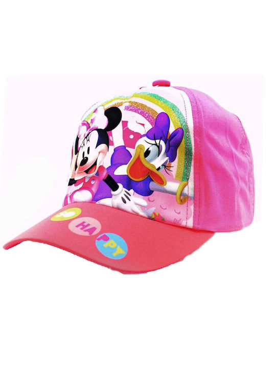 Setino Kids' Hat Jockey Fabric Fuchsia