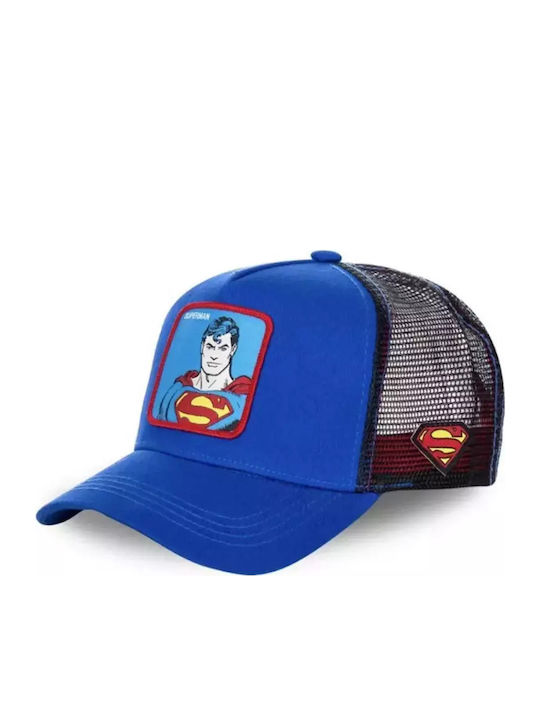Superman Παιδικό Καπέλο Jockey Μπλε