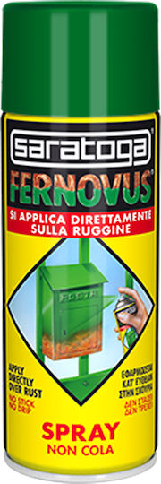 Saratoga Σπρέι Βαφής με Γυαλιστερό Εφέ Πράσινο 400ml