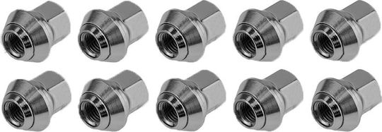 NTY Nuts M21x21mm Length 31mm for Key No 21 10pcs