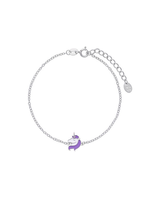 Marea Kids Bracelet Chain from Silver with Figure