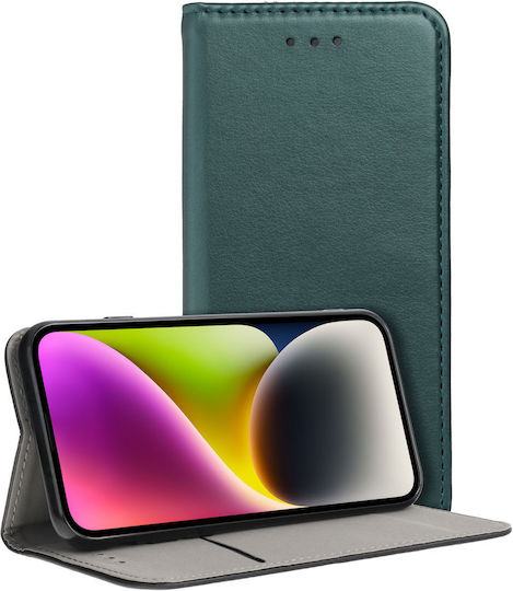 smart magneto Book Υφασμάτινο Πράσινο (Redmi Note 12S)
