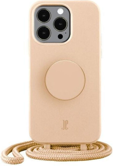 Just Elegance Back Cover Silicone Beige (iPhone 13 Pro)