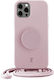 Just Elegance Back Cover Silicone Pink (iPhone 12 Pro Max)