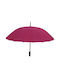 Tradesor Regenschirm mit Gehstock Fuchsie