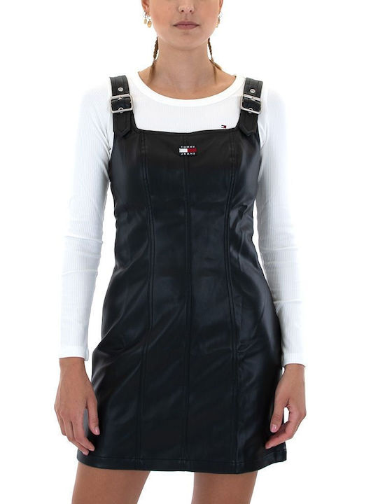 Tommy Hilfiger Καλοκαιρινό Mini Φόρεμα Μαύρο