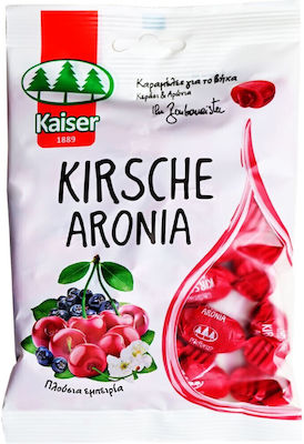 Kaiser 1889 Kirsche Aronia Dropsuri cu cireșe și aronia fără Gluten Cireș 90gr