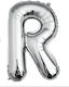 Ballon Folie Buchstabe Silber 40cm