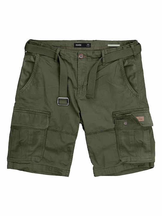 Double Men's Shorts Cargo Khaki