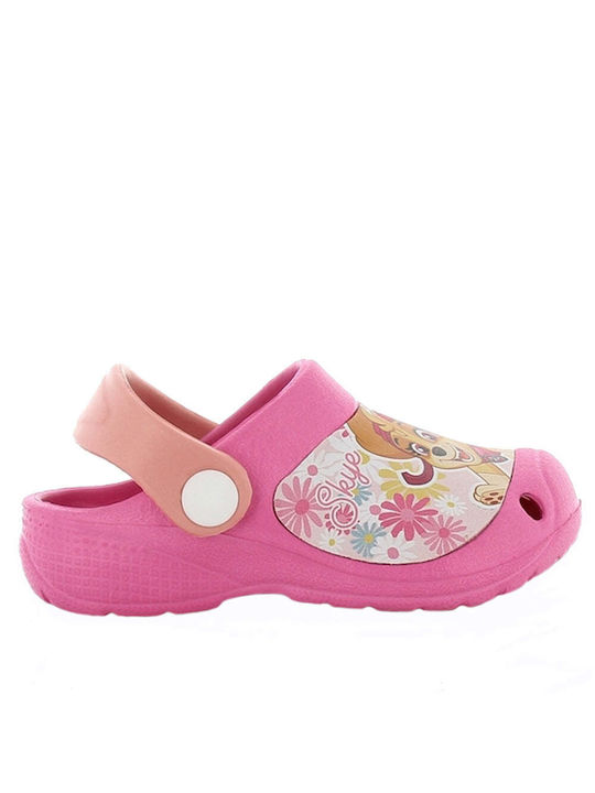 Paw Patrol Children's Beach Clogs Pink