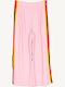 Women's Fabric Trousers Pink