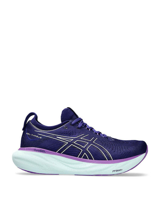 Gel-Nimbus 25 Damen Sportschuhe Laufen Blau