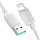 Joyroom USB-A to Lightning Cable 18W Λευκό 1.2m...