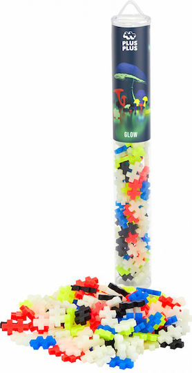 Plus Plus Cuburi De Construit Glow Pentru 5+ Ani 100 Bucăți
