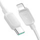 Joyroom USB-C to Lightning Cable Λευκό 1.2m (S-CL020A14)