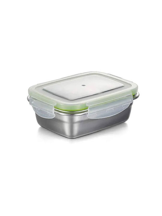Inox Lunch Box Silver 2600ml