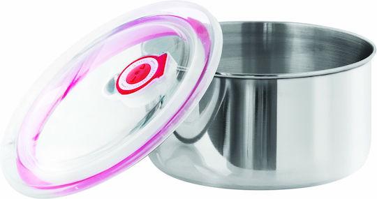 Δοχείο Φαγητού Inox Ασημί 1.1lt
