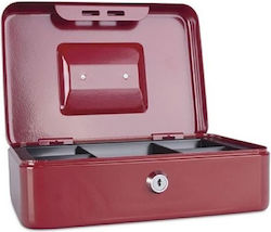 Donau Cutie de Bani cu cheie 5233001PL-04 Roșu