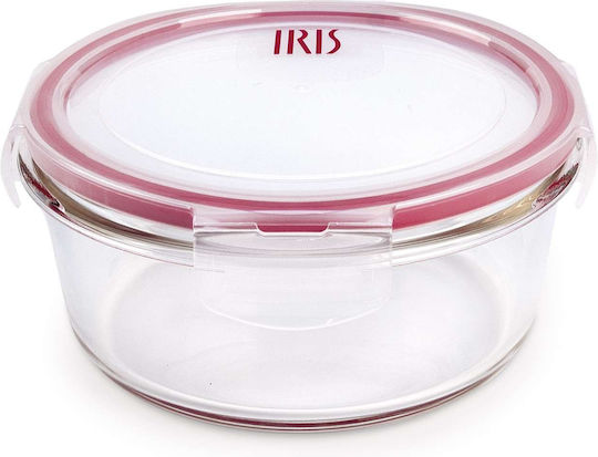 Iris Barcelona Lunchbox Glas Rosa 840ml 1Stück