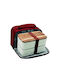 Akinod Lunchbox Kunststoff Rot 700ml 1Stück