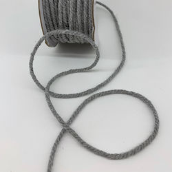 Riniotis Lace Cotton Gray 3mm x 25m
