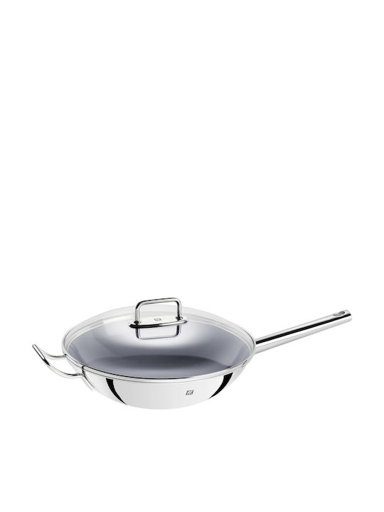 Zwilling J.A. Henckels Wok Mit Deckel aus Edels...