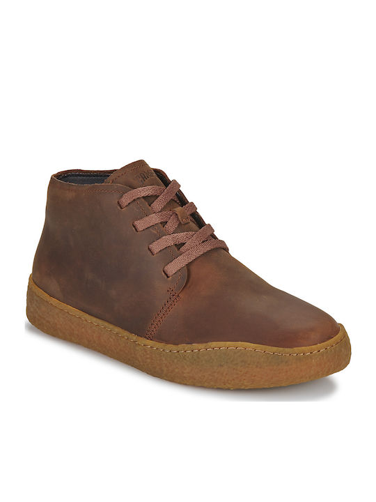 Peu Terreno Leather Brown Men's Boots
