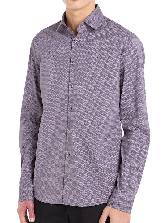 Calvin Klein Hemd Lila
