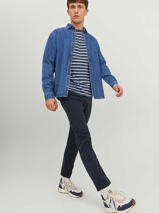 Jack & Jones Панталон Чино тъмносиньо сако