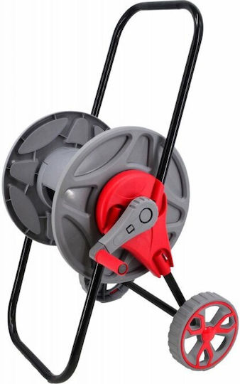 AW Tools Wheeled Garden Hose Box for Hose up to 60m with Rewind Handle