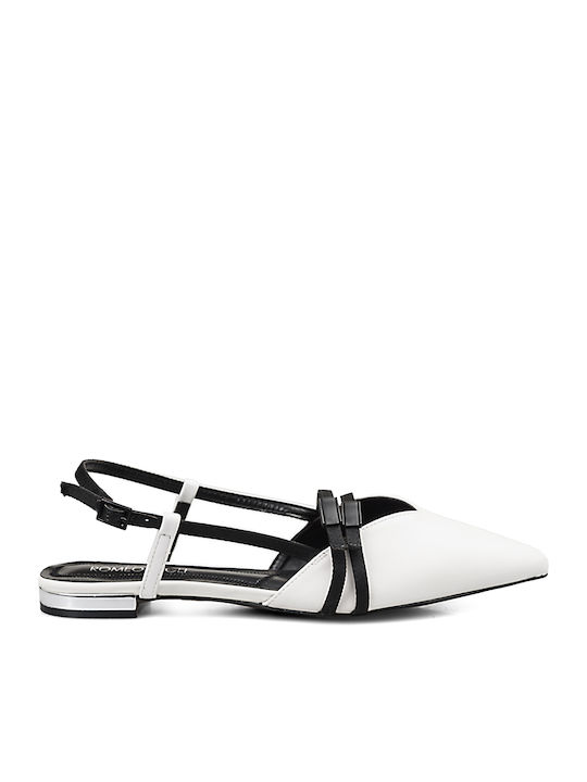 Romeo Gigli Ballerinas White