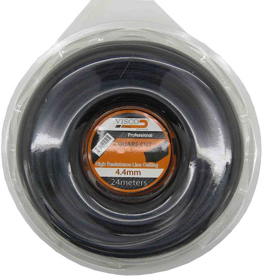 Visco Parts Square Brush Cutter Trimmer Line 4.4mm 24m 4424