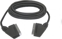 Engel Καλώδιο Scart male - Scart male 3m Μαύρο AV0974